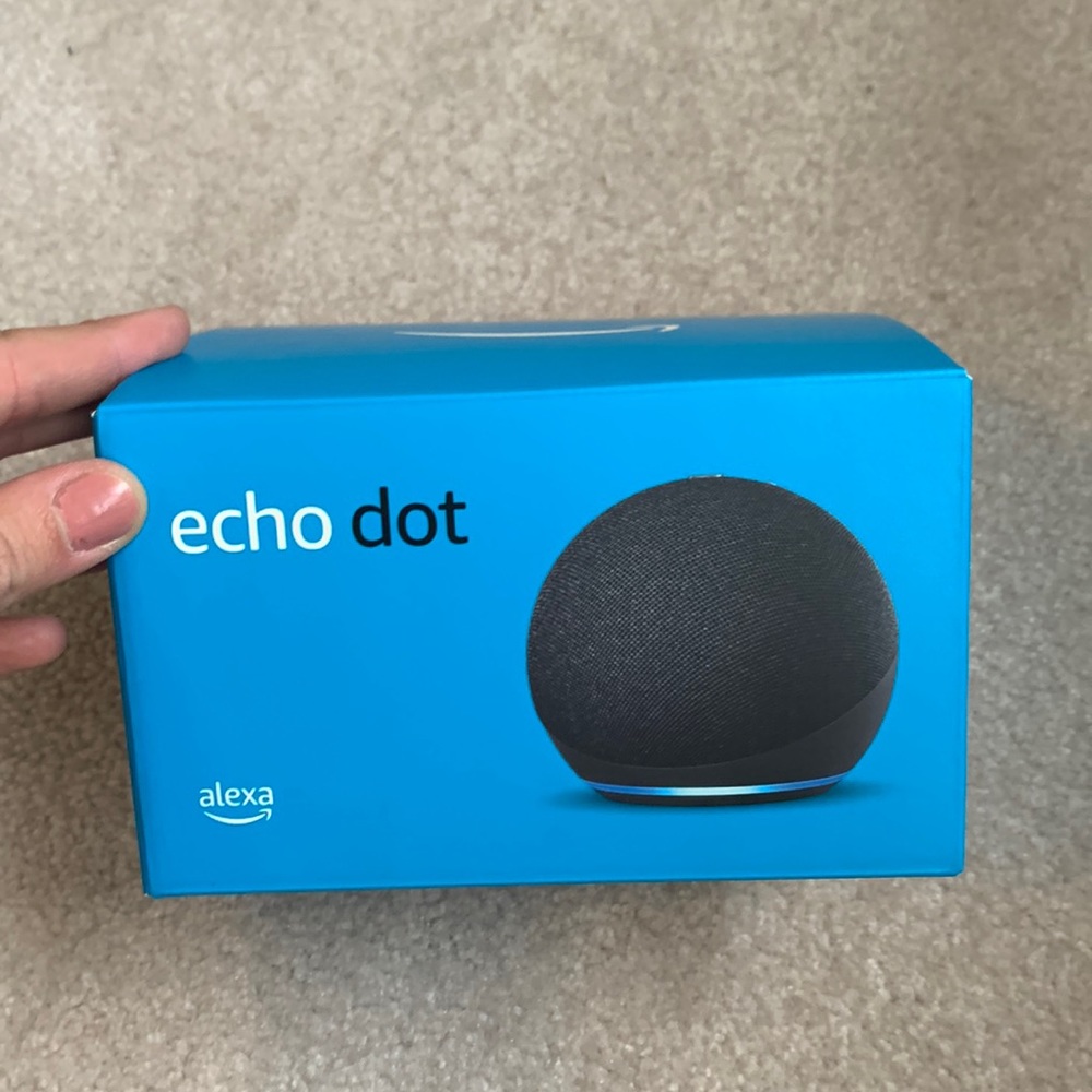 Amazon Alexa and speaker